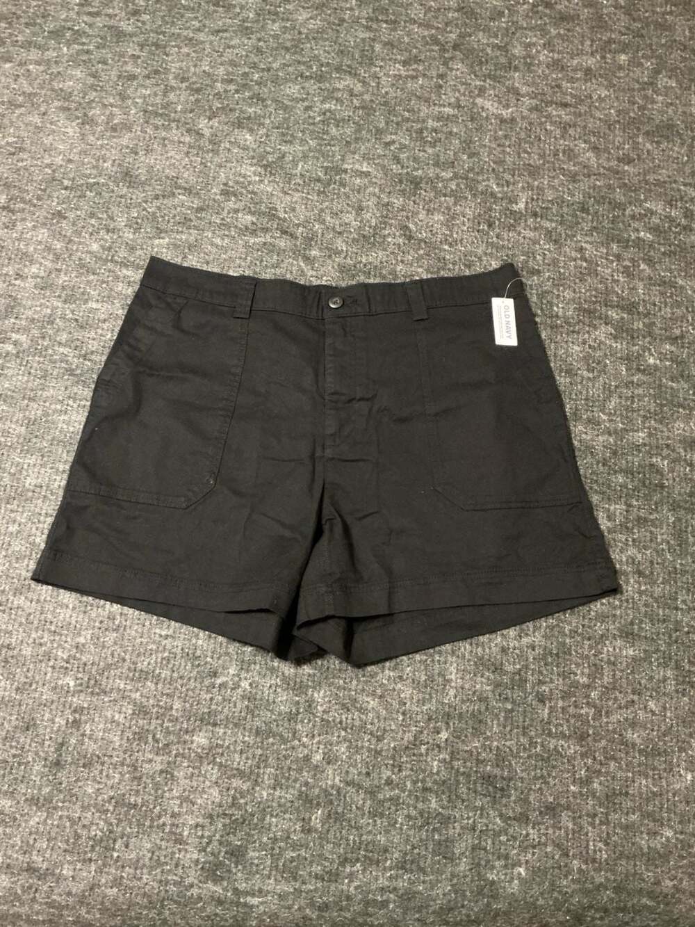 Old Navy Utility Shorts Womens Size XL Black